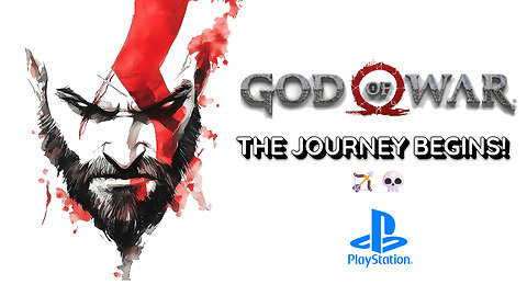 The Journey Begins – Kratos and Atreus vs. the Norse Gods!" ⚔️🏹#GodOfWar #PS4Gaming #whitewolfgaming