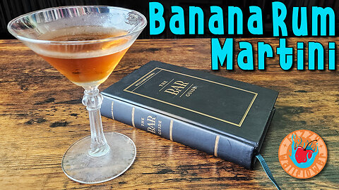 This Banana Rum Martini Recipe Will Surprise You!