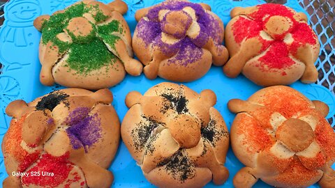 Pan de Muerto expres facil y Rápido de hacer y muy sabroso