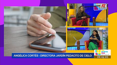 Angélica Cortés Directora Jardín Pedacito de cielo Uso de la tecnología en la infancia