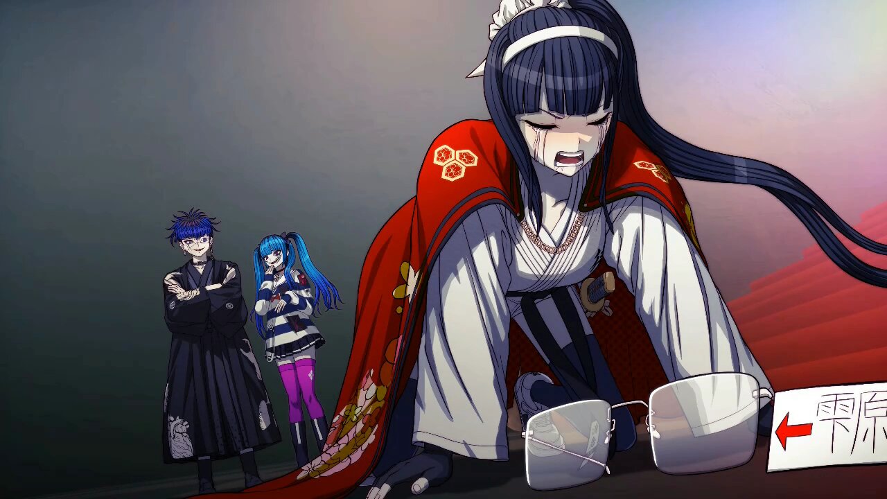 comedy route stupidest ending ever complete story the Hundred Line -Last Defense Academy