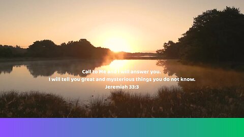 Signal Flare (Jeremiah 33:3)