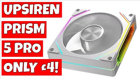 CRAZY Cheap ARGB Lian Li SL120 Fan Clones UpSiren UF 2 Prism 5 Pro