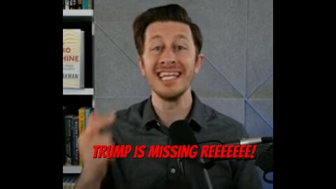 David Pakman Pretends Trump Is Missing