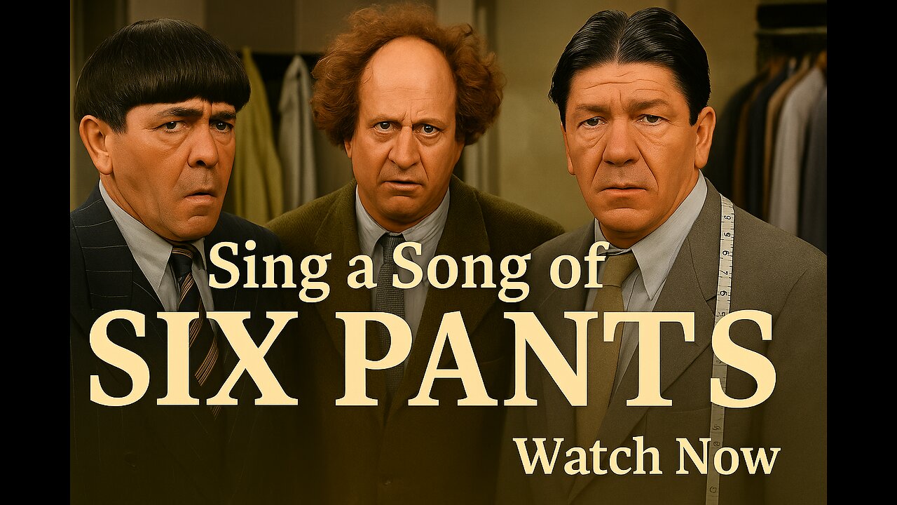 Sing a Song of Six Pants | Hilarious Three Stooges Short Comedy (1947)