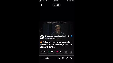 🔥 “Nigeria, pray, pray, pray… for darkness wants to emerge.” — Kim Clement, 2011 That pr
