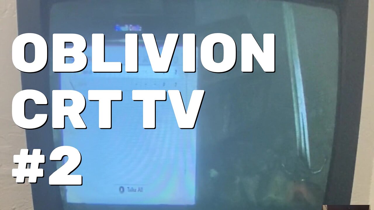 Oblivion Remastered Gameplay Part 2 - CRT Gaming
