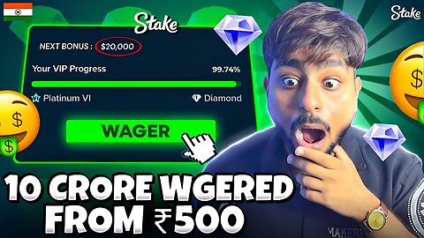 Best Wager Strategy On Stake | How To Complete Stake VIP Levels | Dice Wager Strategy Stake