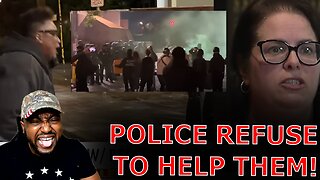 Portland Residents STUNNED After Police REFUSE TO HELP With ICE RIOT As Sanctuary City BACKFIRES!