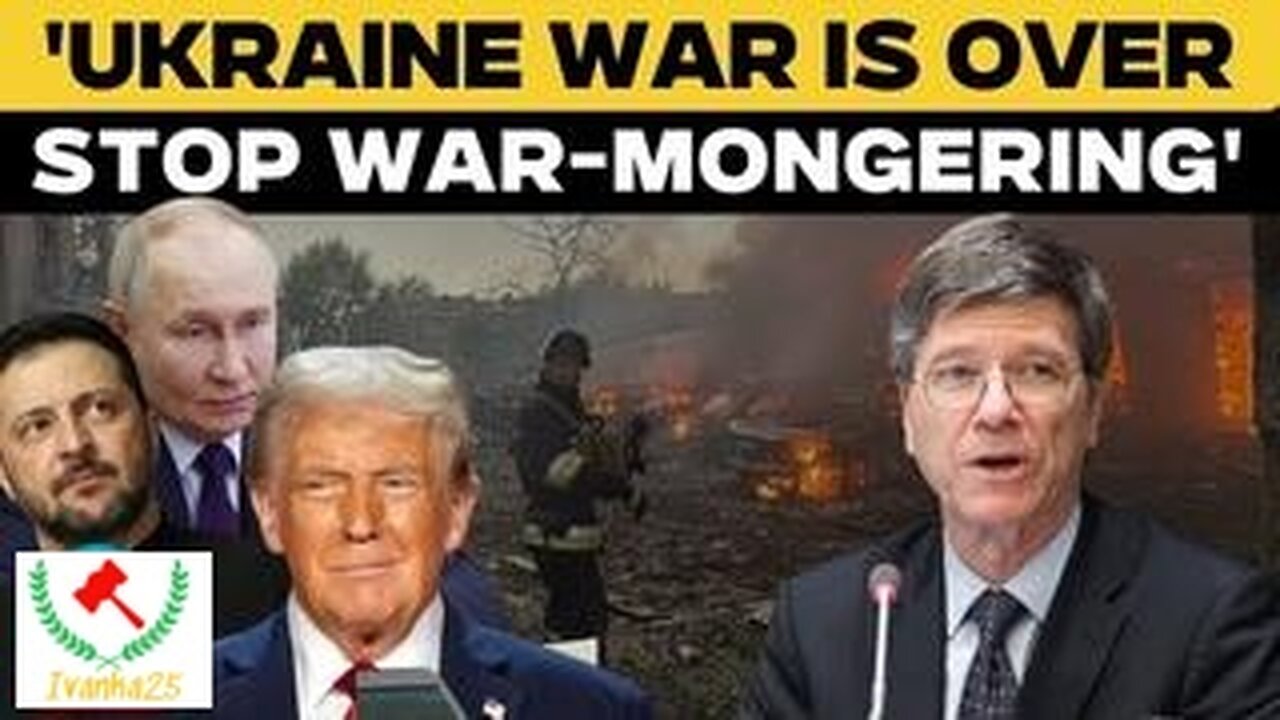 🚨 BREAKING: ‘Ukraine War is Over’, Jeffrey Sachs Makes Fiery Speech At EU Parliament || @Ivanka25