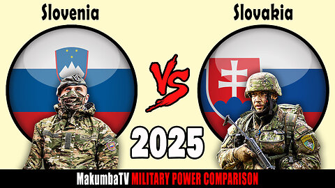 Slovenia vs Slovakia 2025 | Military Power