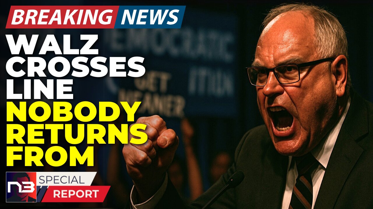 🚨BREAKING: Two Words From Walz's Mouth Are Going Viral for a Reason Nobody Expected - OMG