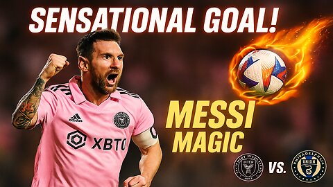 Lionel Messi’s INSANE Free Kick Goal vs Philadelphia 🔥 | MLS Magic!