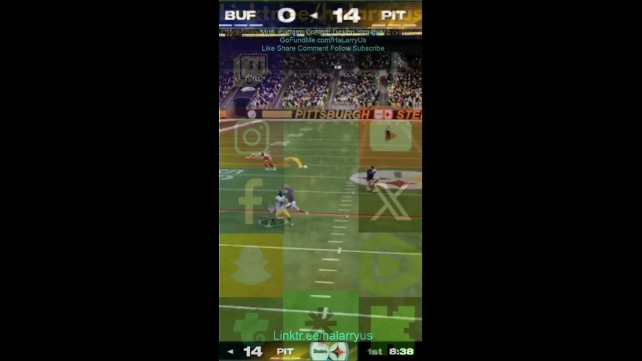 Pick Score PIT 20 vs BUF 0 #AllMadden #Madden25 #NFLmadden #madden