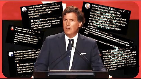 They Lied About Tucker Carlson: Watch the Speech They Don’t Want You to See!