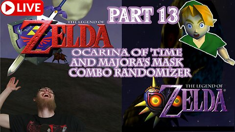🔴 PART13! Zelda Ocarina of Time/Majora's Mask Combo Randomizer! Actual N64 Hardware!! 1440p!