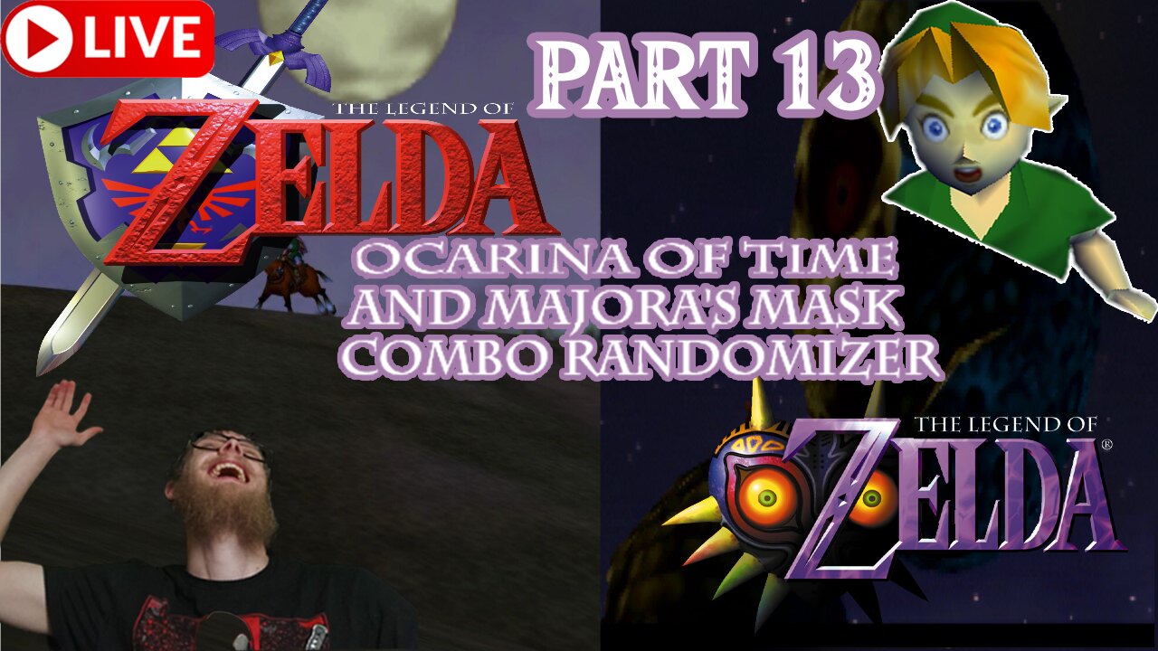 🔴 PART13! Zelda Ocarina of Time/Majora's Mask Combo Randomizer! Actual N64 Hardware!! 1440p!