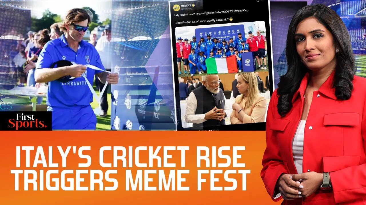 Italy's 2026 T20 World Cup Qualification Triggers Meme Fest | First Sports With Rupha Ramani | N18G