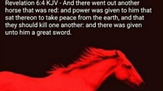 Red Horse Rider and what ISREALLY going on?