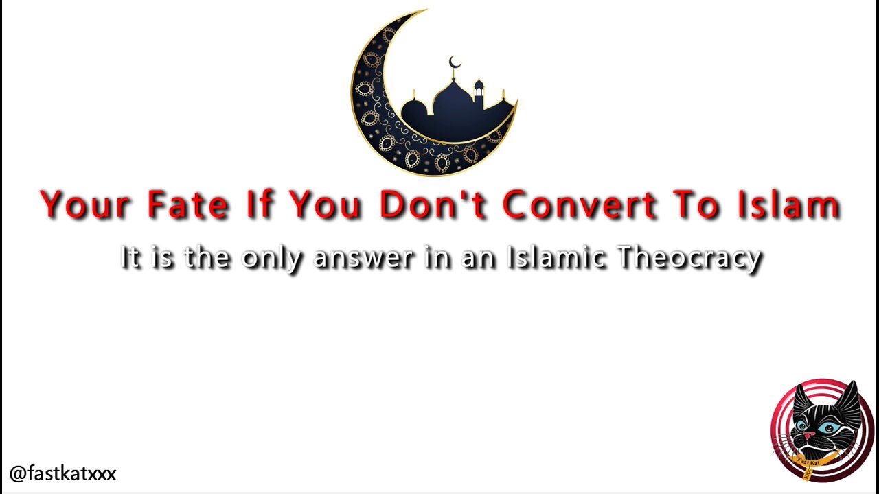 Your Fate If You Don't Convert To Islam