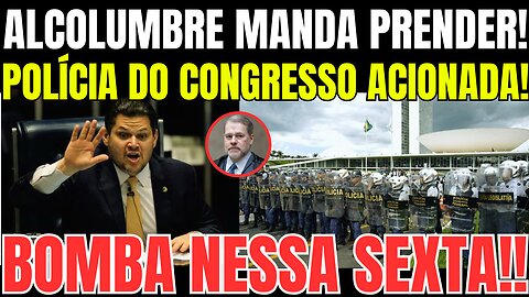 BOMBA!! ALCOLUMBRE ACIONA A POLÍCIA AS PRESSAS!! PRISÃO A QUALQUER MOMENTO!! O PIOR ACONTECEU