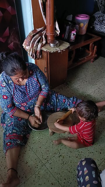 bhakhari morya #hindufestival