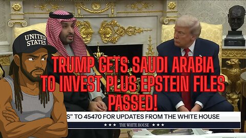 TRUMP GETS 1 TRILLION DOLLARS INVESTMENT