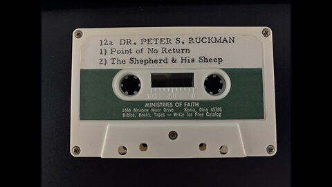 The Shepherd And His Sheep - Dr. Ruckman