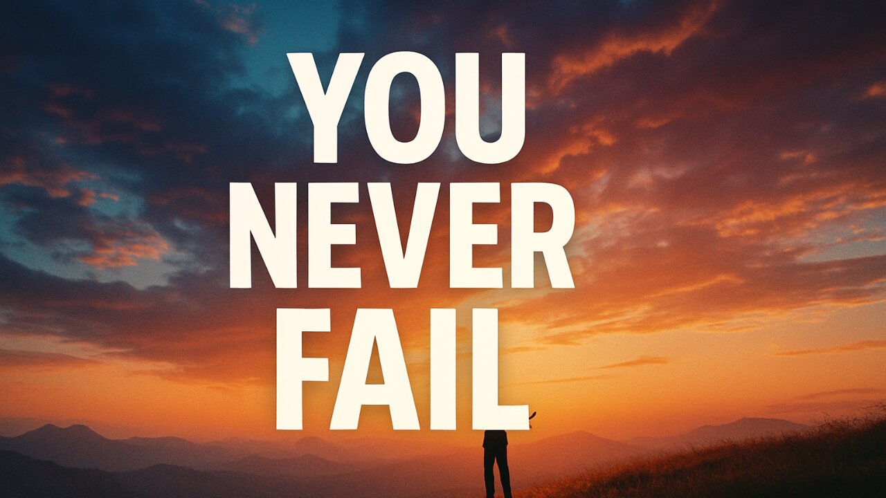 You Never Fail | Uplifting Christian Worship Song About God’s Faithfulness and Victory
