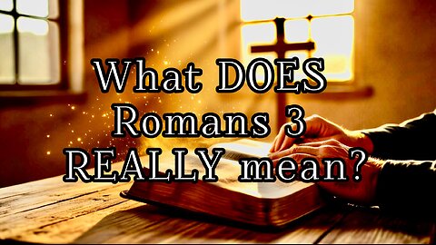 What if “all have sinned” wasn’t condemnation but covenant hope?