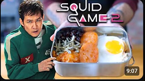 🎬 Squid Game Season 2 Special! 🦑🍱 | Gimbap & Dosirak from Binging with Babish 🍙🔥
