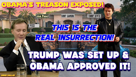 Obama’s Treason EXPOSED! This Is The REAL Insurrection! Trump Was Set Up & Obama Approved It!