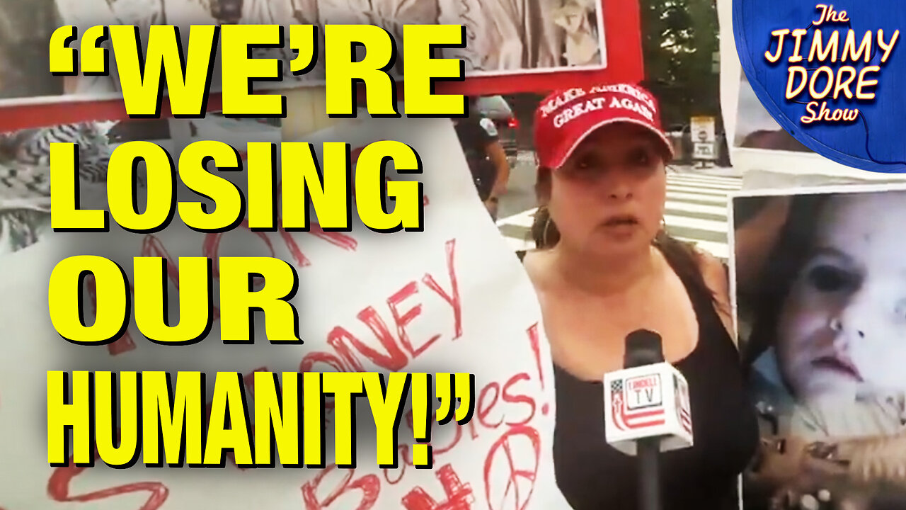 MAGA Supporter Demands Trump Stop Gaza Killings!