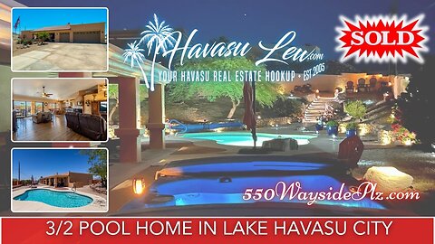 Done Deal! Another Havasu Pool Home in the Books! #havasulew #havasu