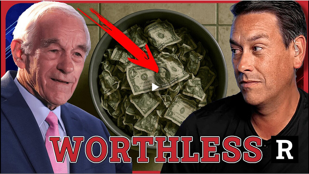 "The US Dollar is almost WORTHLESS and we are heading for a DARK COLLAPSE " Dr. Ron Paul