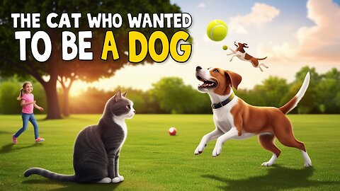 The Cat Who Wanted to Be a Dog 🐱➡️🐶