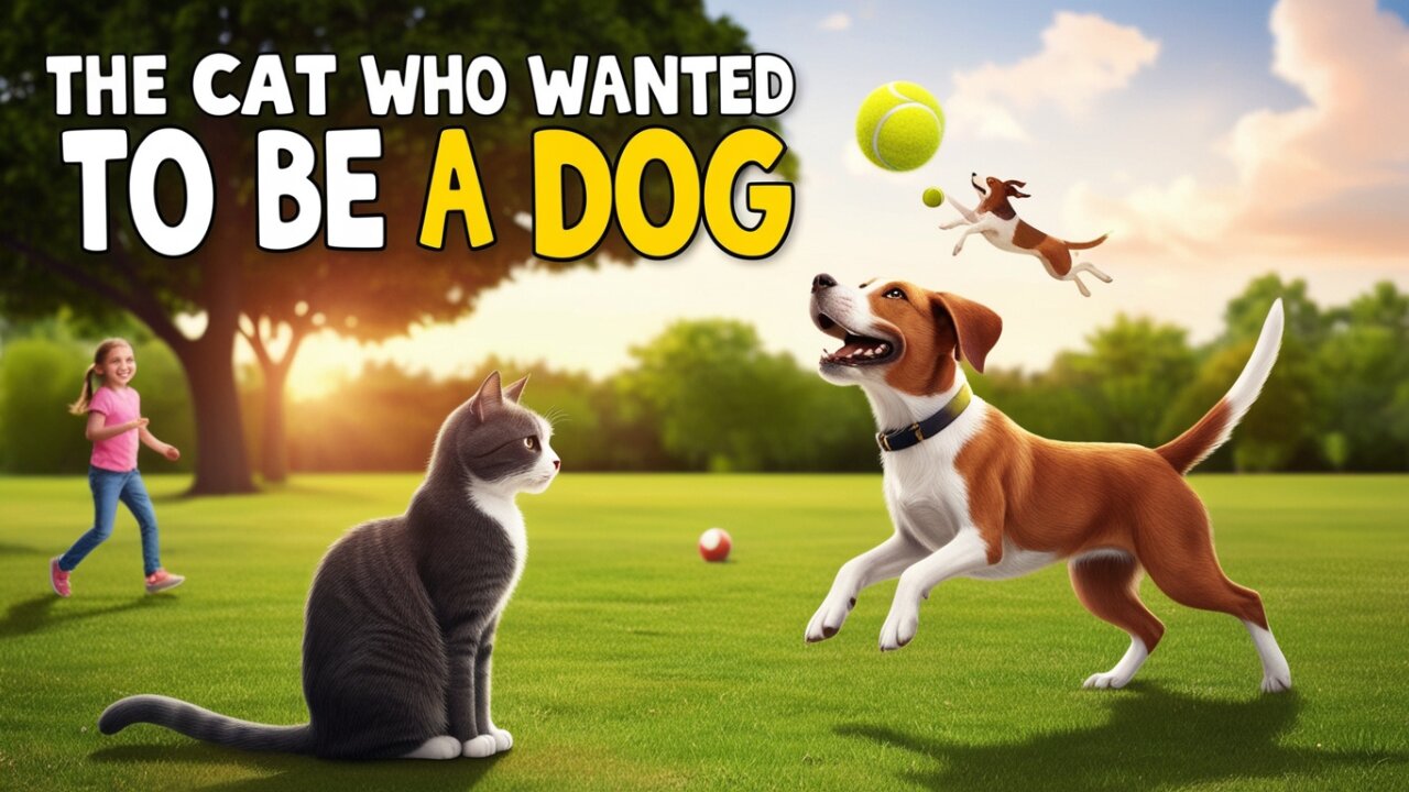 The Cat Who Wanted to Be a Dog 🐱➡️🐶