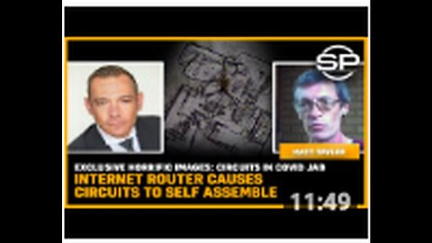 Exclusive Horrific Images - Circuits In Covid Jab Internet Router Causes Circuits To Self Assemble