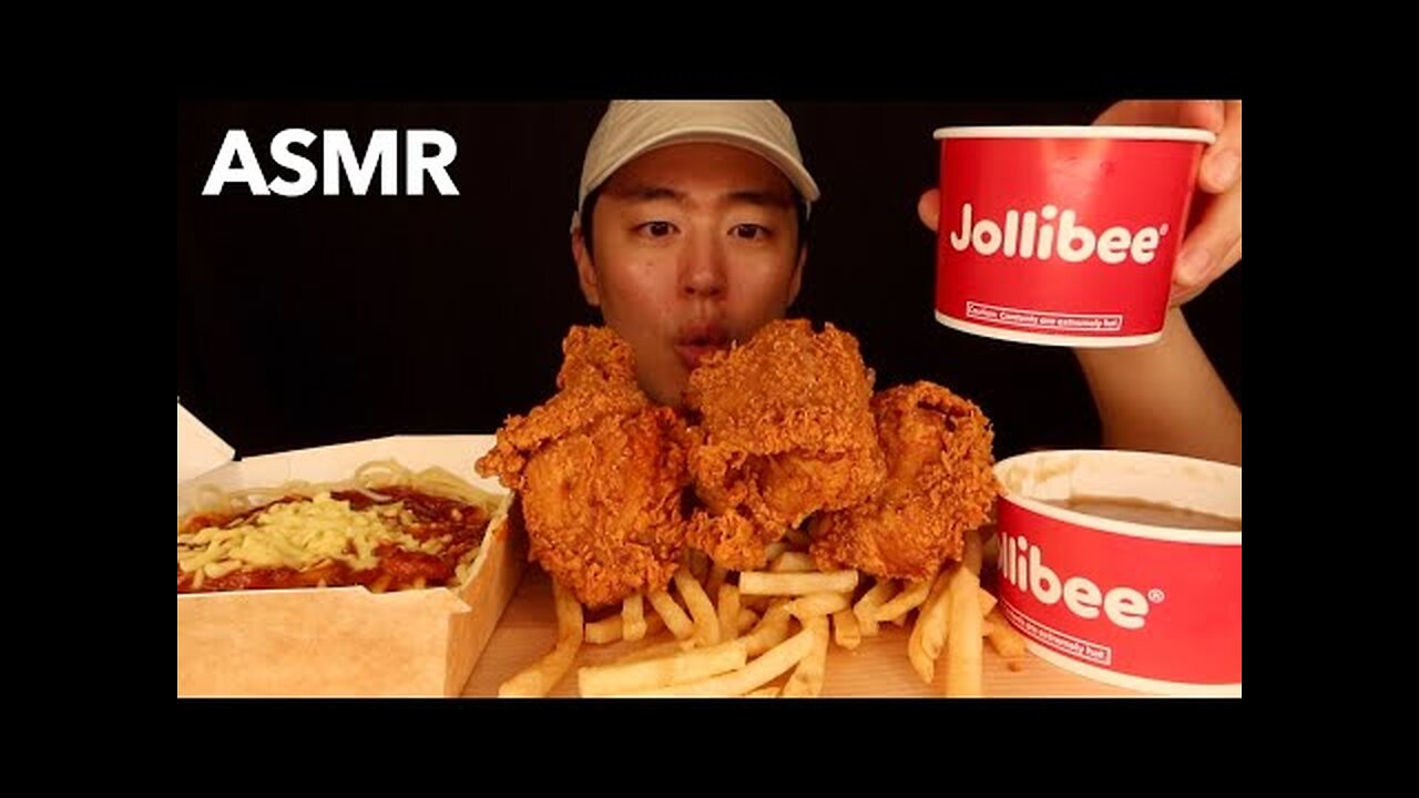 ASMR MUKBANG Jollibee 2.0: The Return OF The King I KevSMR