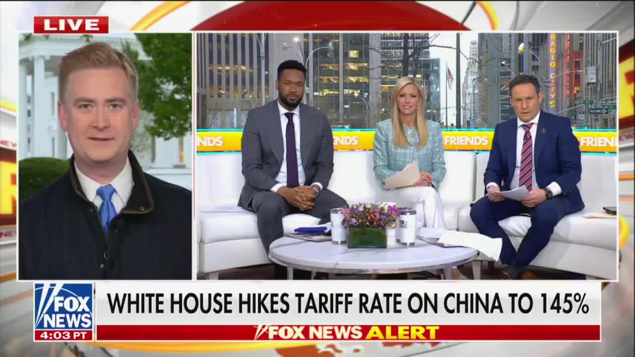 Peter Doocy Screams as Bird Lands on His Head During Live Hit from White House: ‘Probably So Dirty’