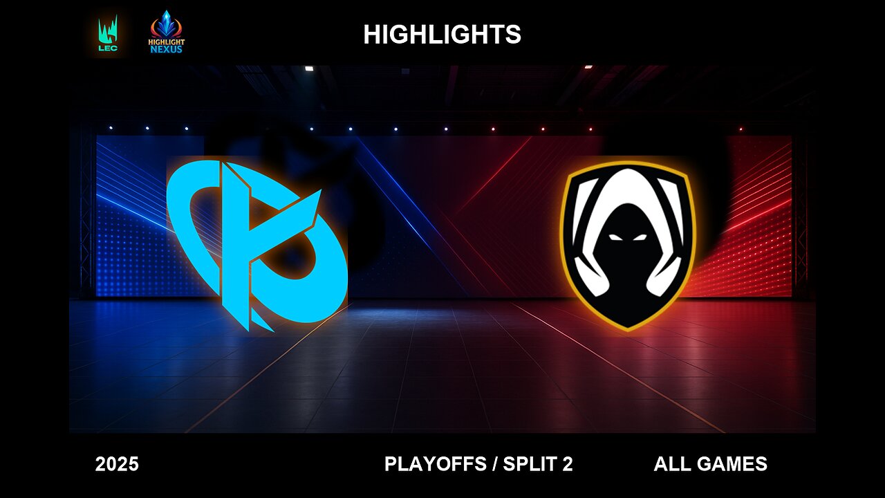 KC vs TH Highlights ALL GAMES - Round 1 LEC Playoffs Split 2 2025 - Karmine Corp vs Team Heretics