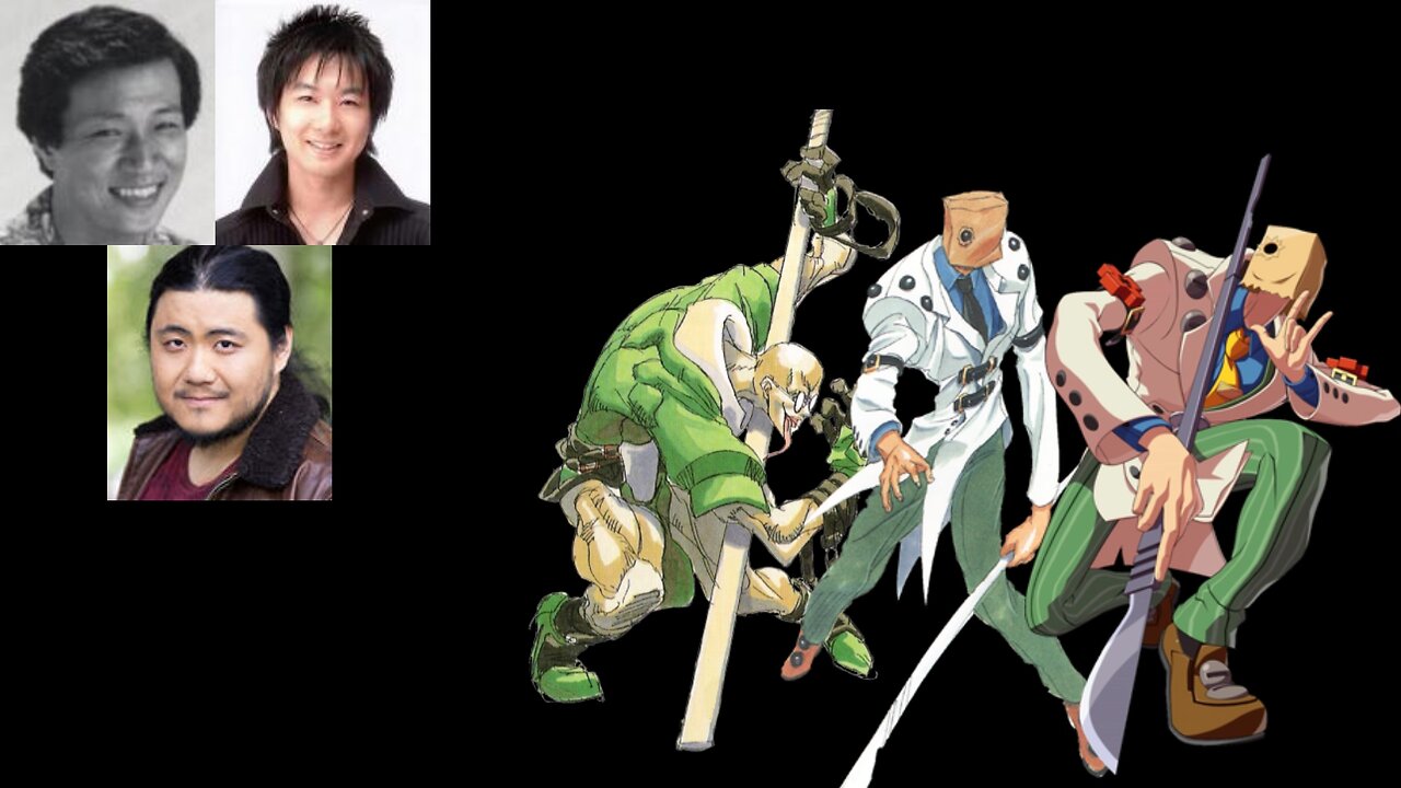 Video Game Voice Comparison- Faust (Guilty Gear)