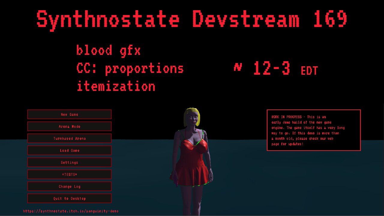 Synthnostate Devstream 169