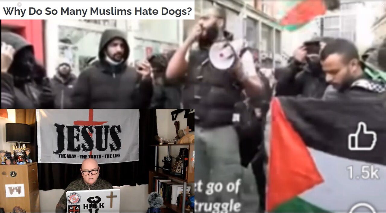 UK: WATCH! An Islamist, on video, threatens to kill dogs. 1 John 5:4-5.