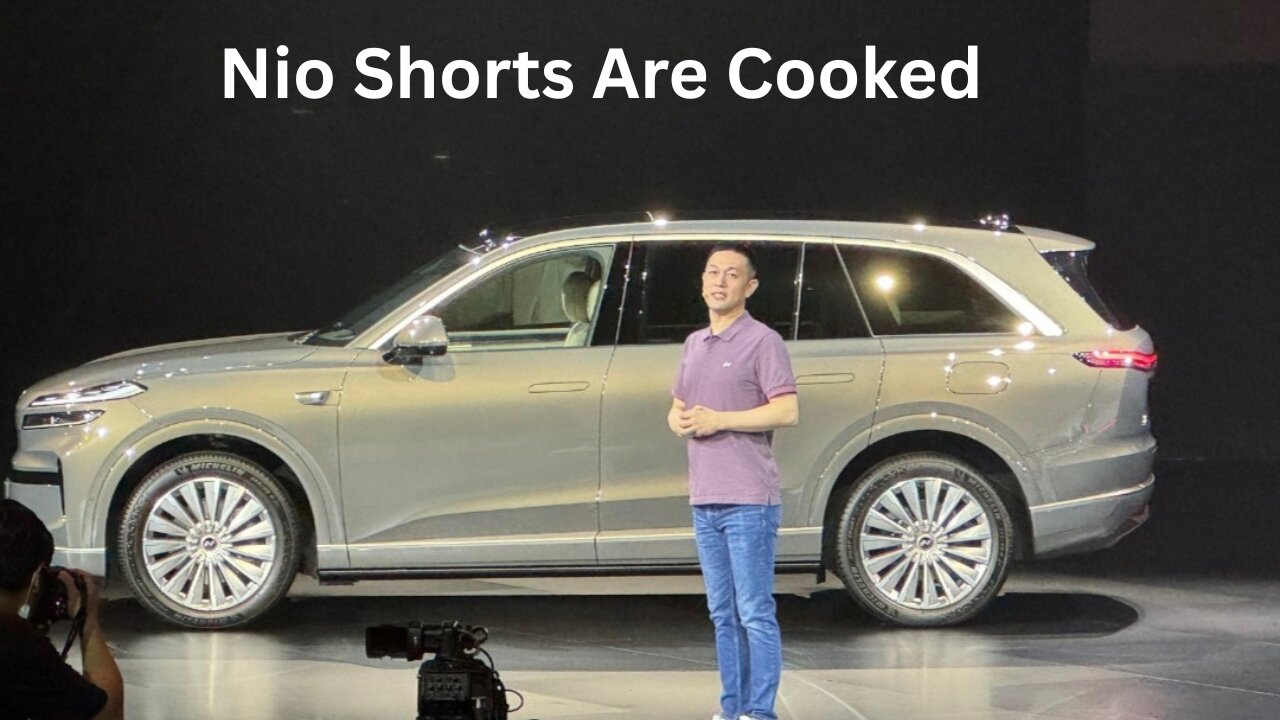 Nio shorts are about to be cooked #Nio