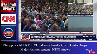 Philippines ALERT LIVE | Marcos Insider Claire Casto Drops Major Announcement | N18G #news