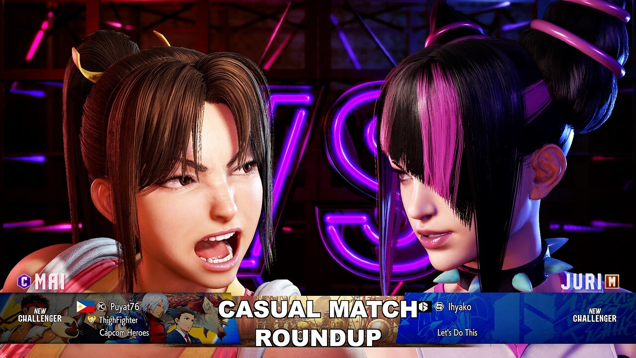Kuya Kalbo SF6 Casual Match Roundup. Mai [Hori Fight Stick]