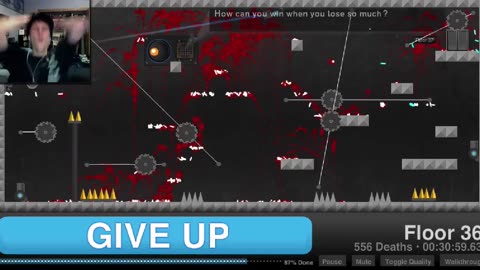 Give Up - Reaction Compilation (Andrew Blaze - Randy Stair)