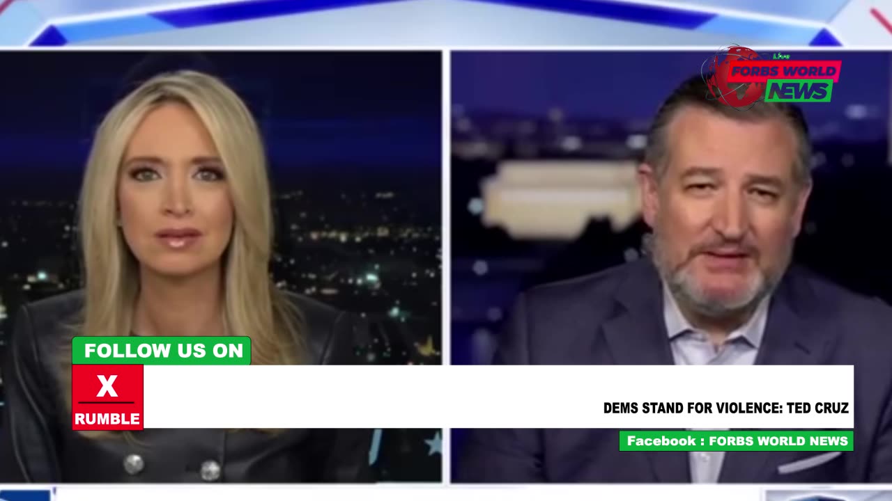 Sen Ted Cruz speaks on the violence of DEMS