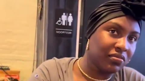 She orders a lobster and oyster lunch, but then says she doesn't have the money to pay.